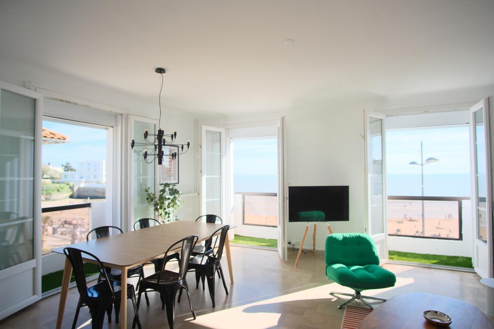 Appartement Avec Balcons Vue Mer A Pontaillac Royan Kültér fotó